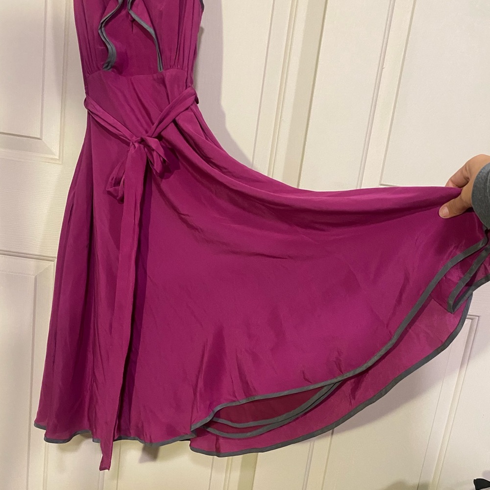 Anthropologie • Girls from Savoy • Silk Dress • 8 - Picture 10 of 10